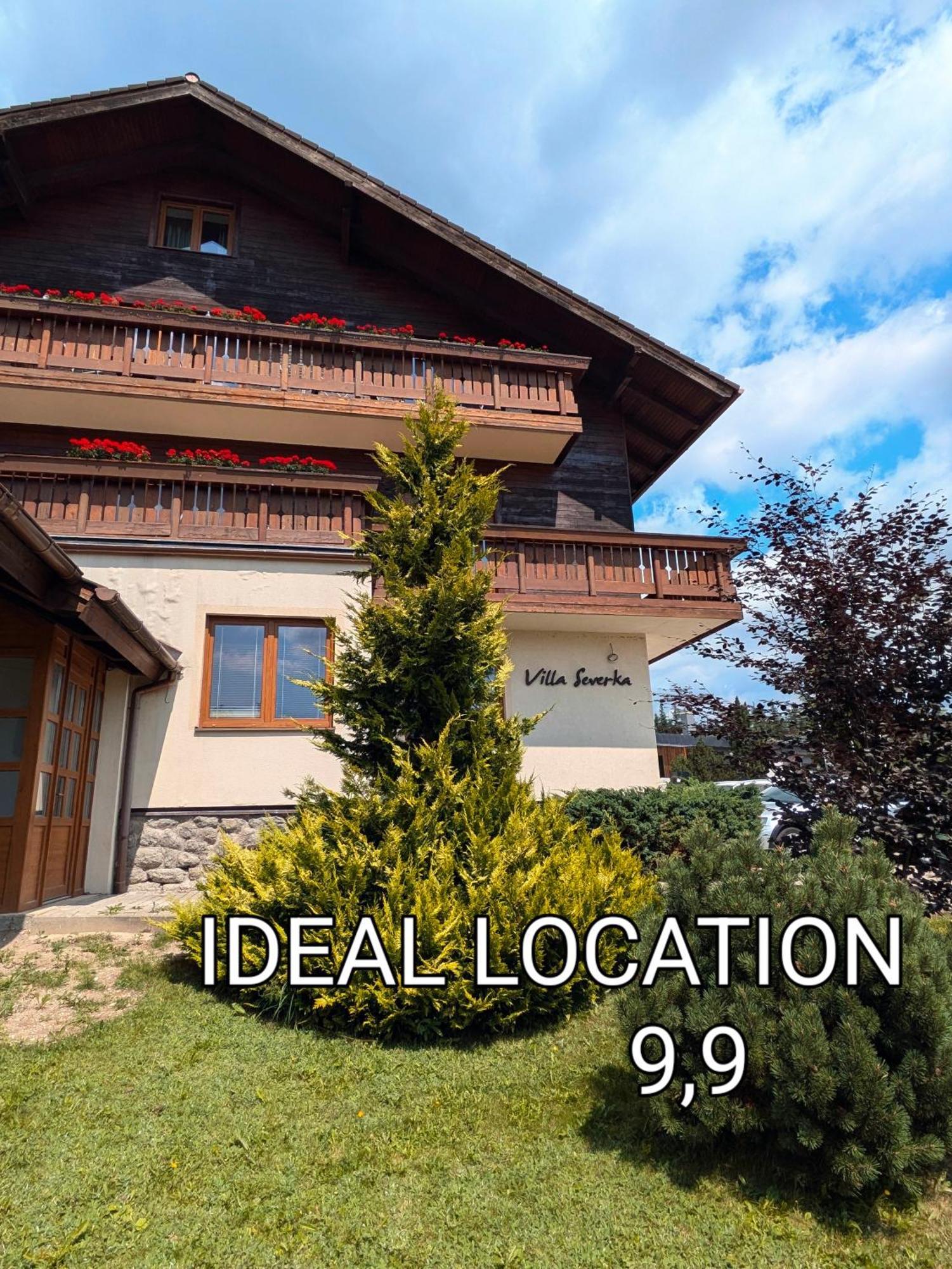Apartmany Villa Severka Vysoké Tatry エクステリア 写真